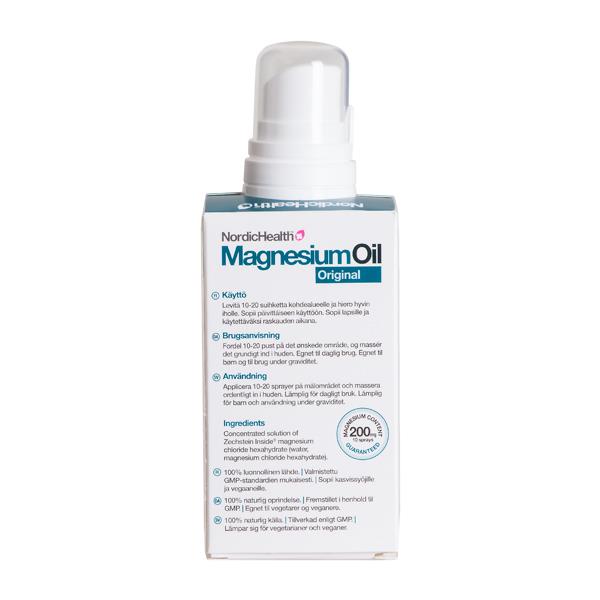Magnesium Oil Original Spray NordicHealth 100 ml